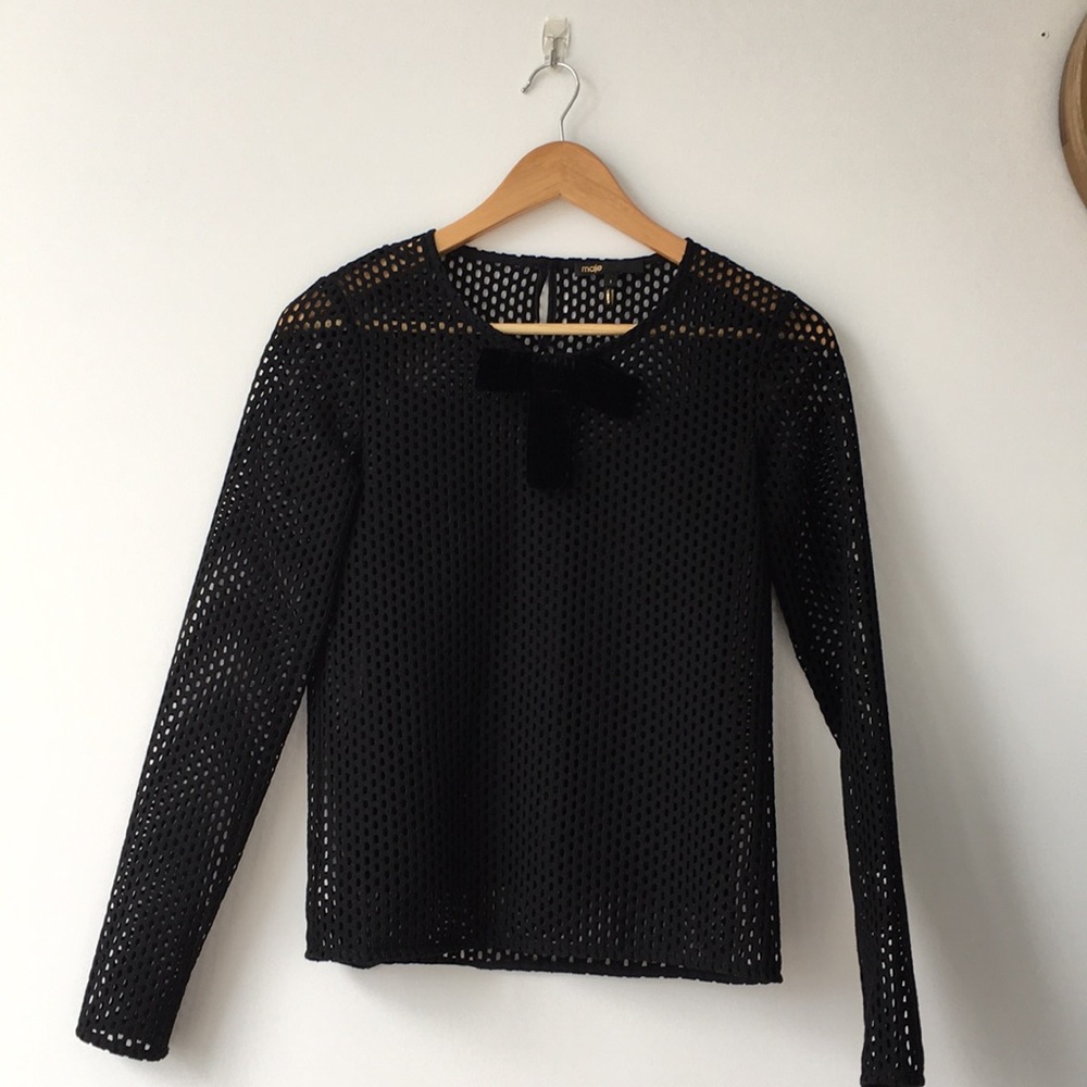 Maje Black Top